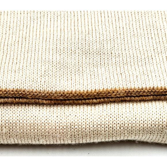 GUCCI Cashmere and Wool Scarf with Interlocking GG logo 84" - Picture 4 of 14